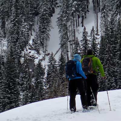 Schneeschuhwandern in Winterberg Schneeschuhe mieten